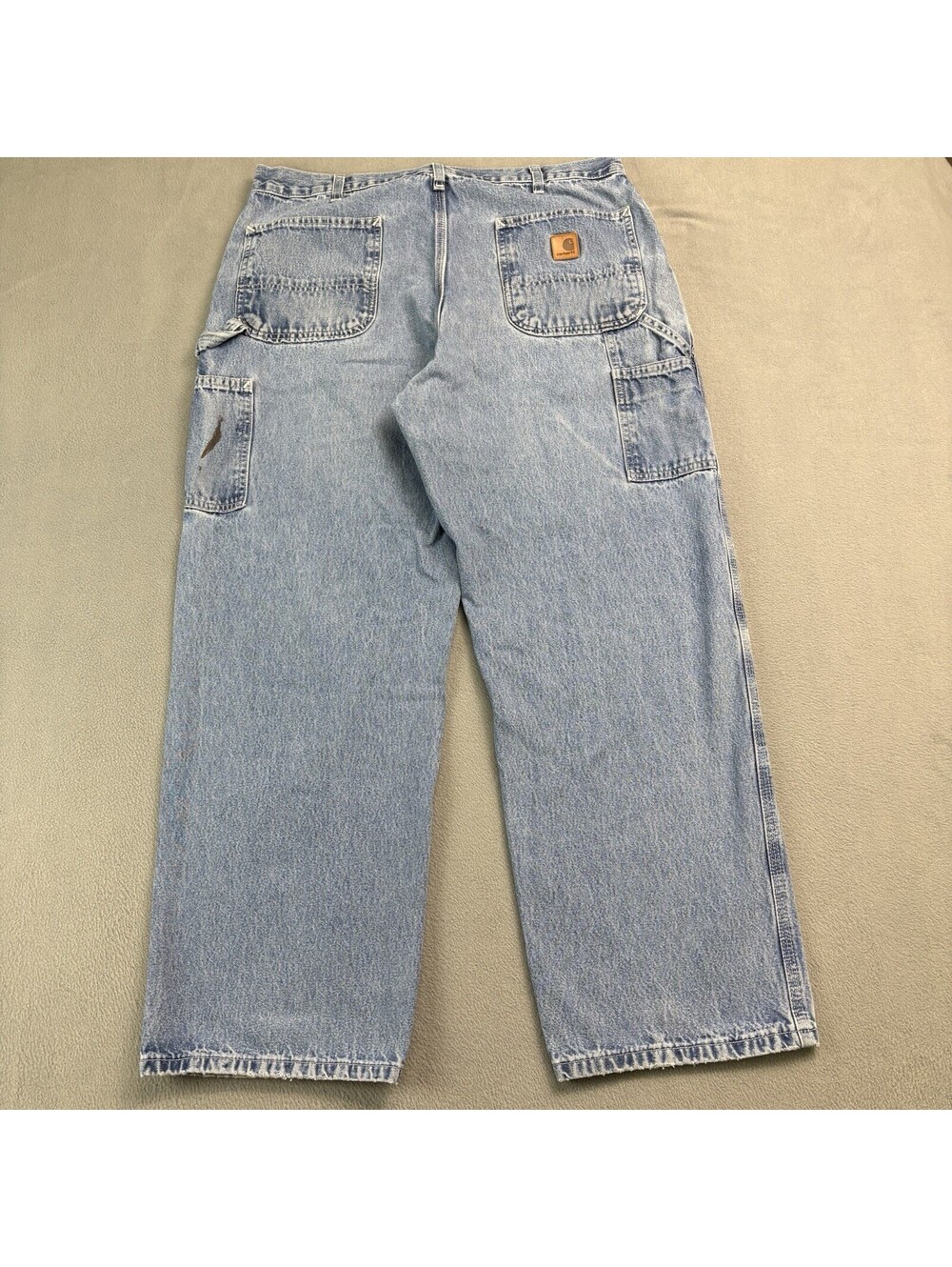 Carhartt Carpenter Jeans Size 38 (Fit 36x28 in.) Blue B13 DST